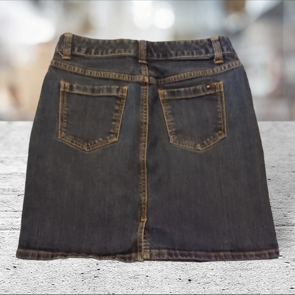 Tommy Hilfiger short denim skirt size 2 - Picture 9 of 14